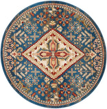 nourison karisma kar02 blue ivory rug