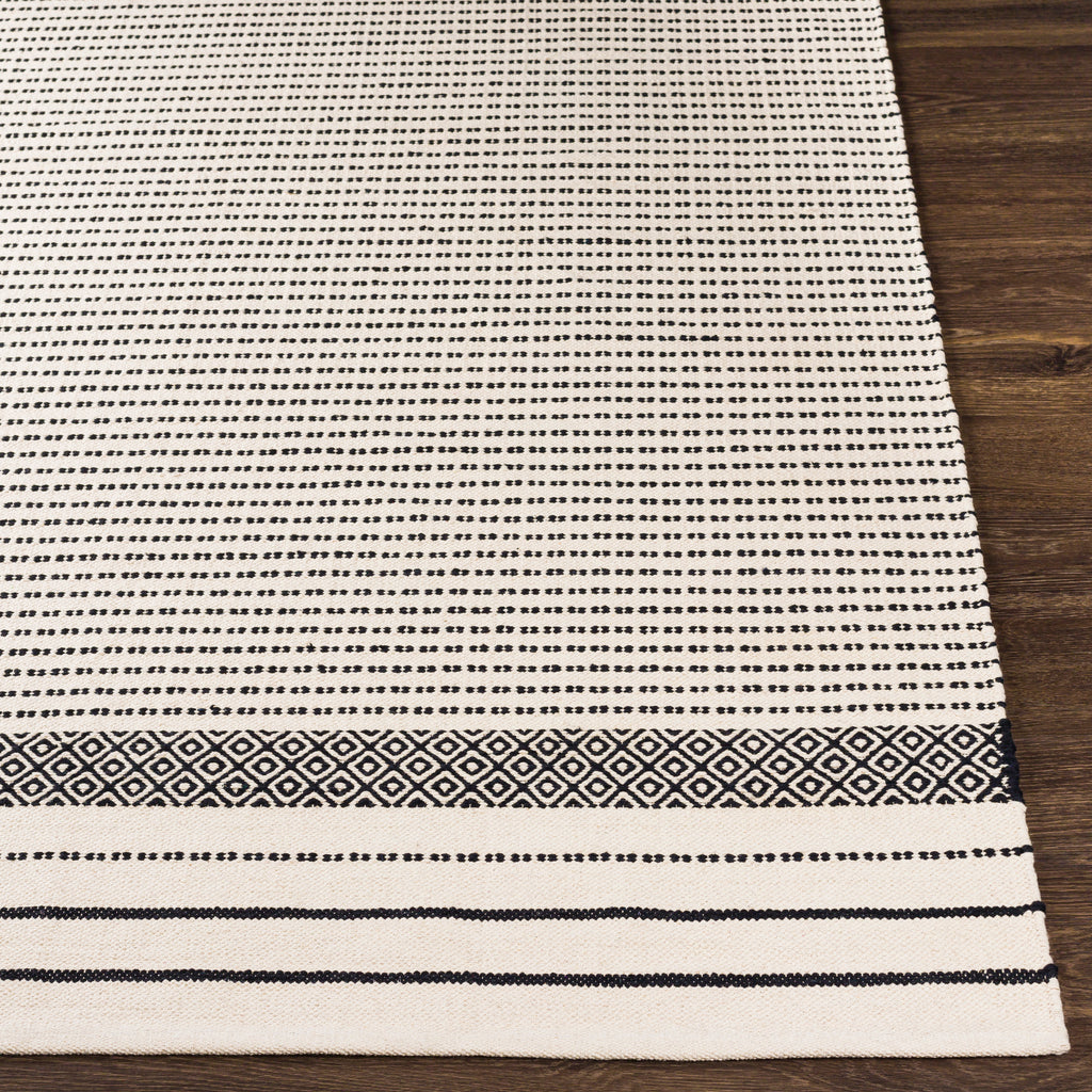 surya osasuna osa 2301 black rug