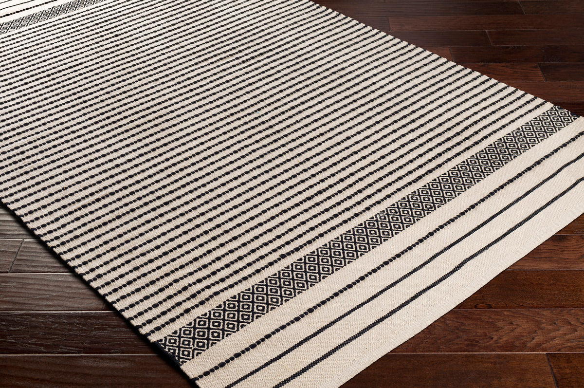 surya osasuna osa 2303 black rug