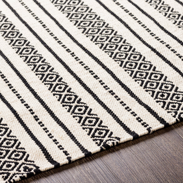 surya osasuna osa 2304 black rug