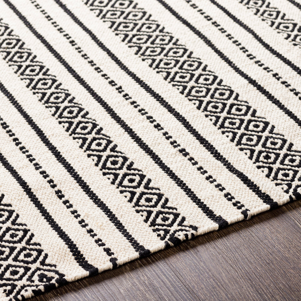 surya osasuna osa 2304 black rug