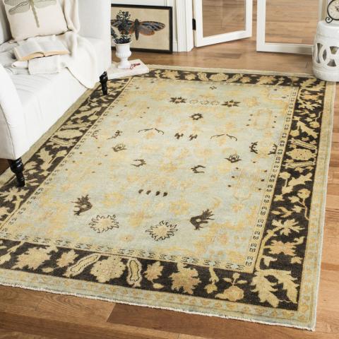 safavieh clearance oushak osh112b light blue rug