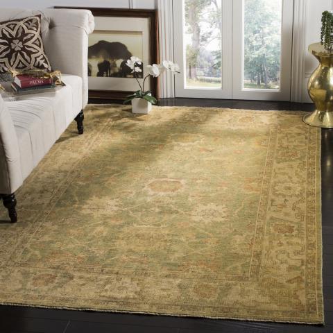 safavieh clearance oushak osh115b green rug