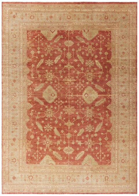 safavieh clearance oushak osh119a rust rug