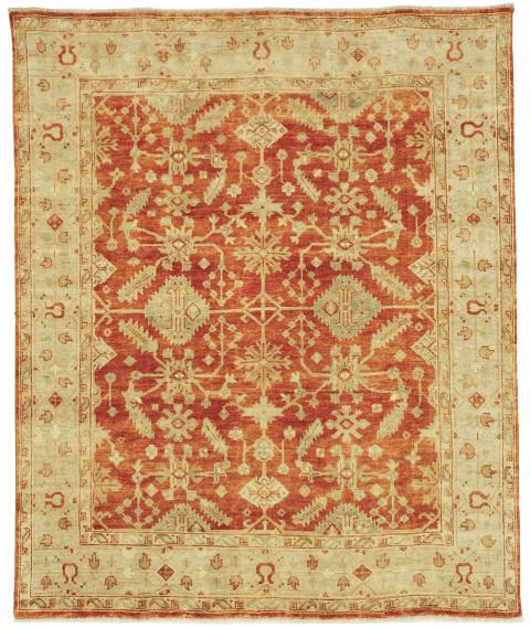 safavieh clearance oushak osh119a rust rug