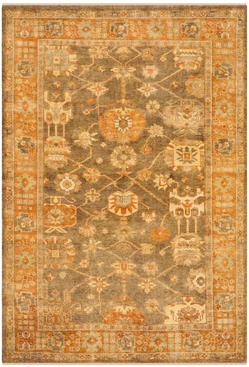 safavieh clearance oushak osh144a brown rug