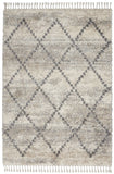 Nourison Oslo Shag OSL01 Ivory/Grey Rug