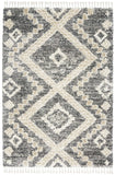 Nourison Oslo Shag OSL02 Grey/Ivory Rug