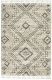 Nourison Oslo Shag OSL02 Ivory/Grey Rug