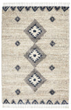 Nourison Oslo Shag OSL03 Ivory/Blue Rug