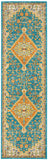 nourison allur alr01 turquoise ivory rug