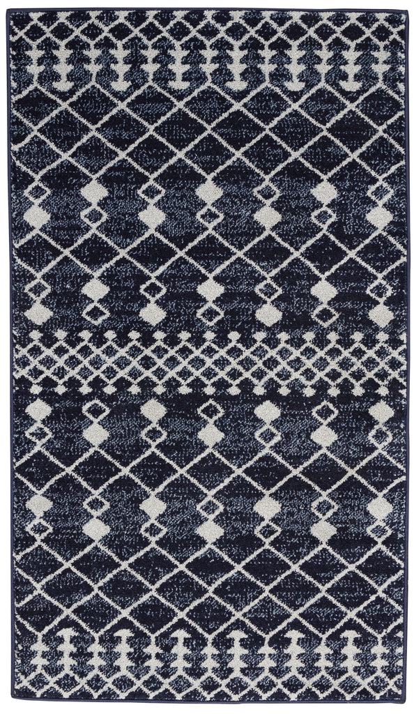 nourison palermo pmr03 navy grey rug