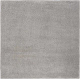 nourison malibu shag msg01 silver grey rug