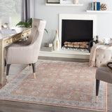 nourison starry nights stn12 blush rug