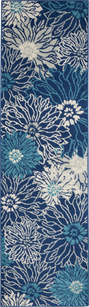 nourison passion psn17 navy ivory rug