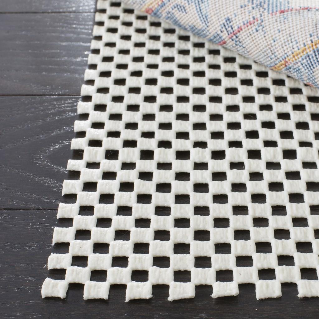 safavieh grid non slip pad111 white pad