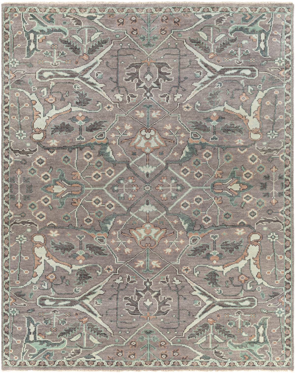 surya palais pal 2300 light gray rug