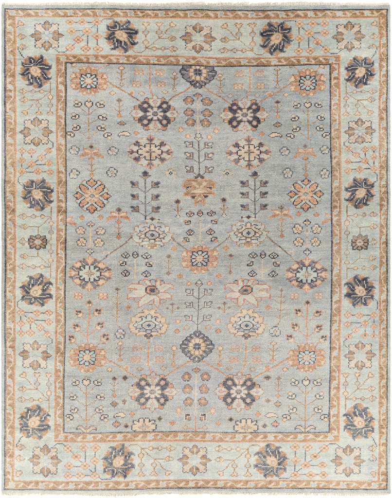 surya palais pal 2301 pale blue rug