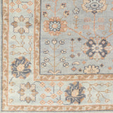 surya palais pal 2301 pale blue rug