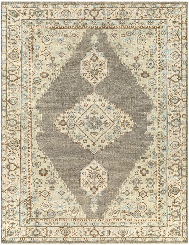 surya palais pal 2304 charcoal rug