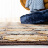 safavieh clearance paradise par301 1330 dark brown rug