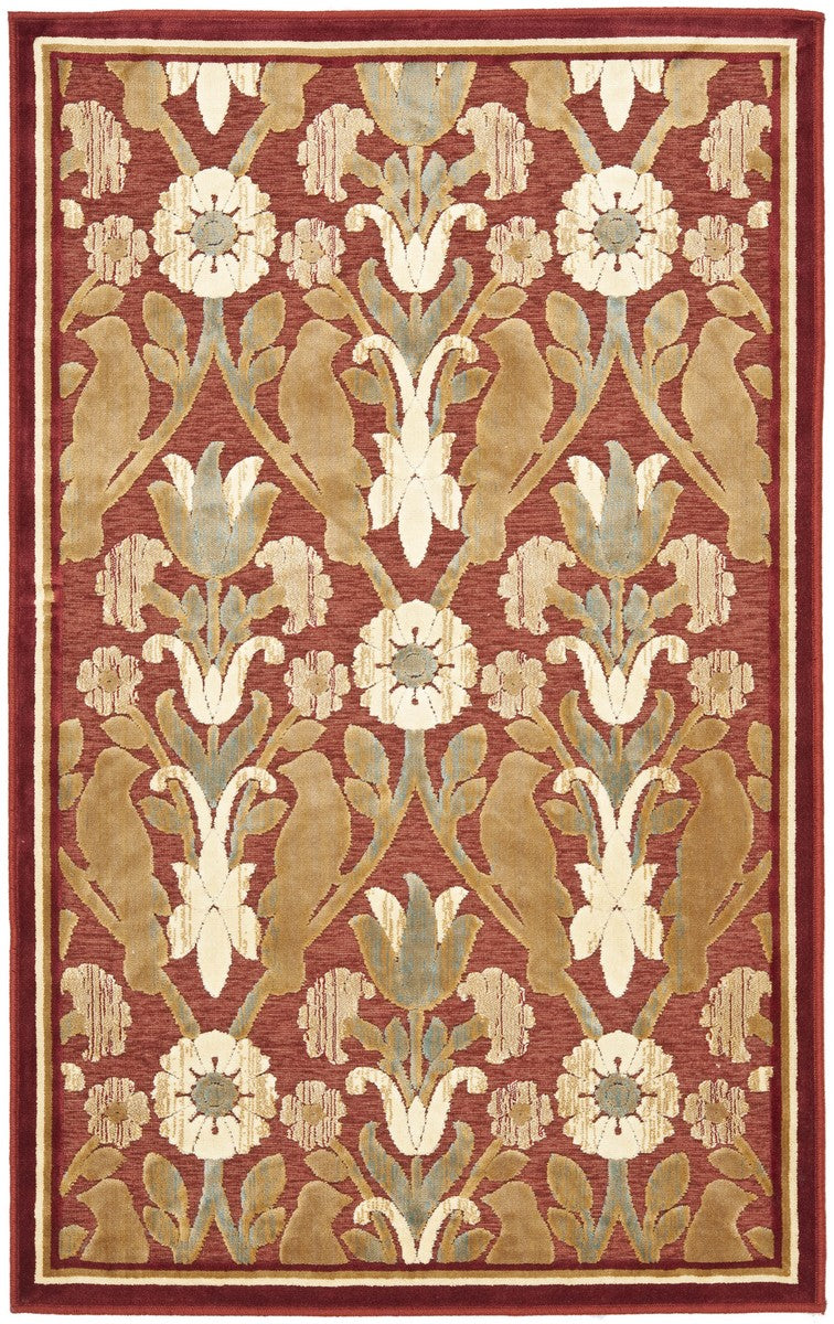 safavieh clearance paradise par45 202 red rug