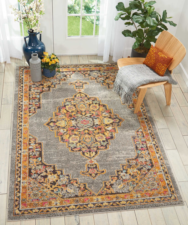 Nourison Clearance Passionate PST01 Grey Rug