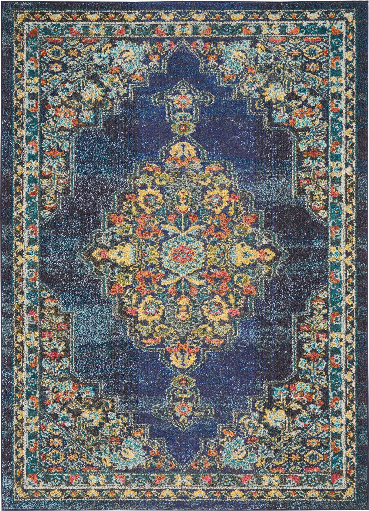 Nourison Clearance Passionate PST01 Navy Rug