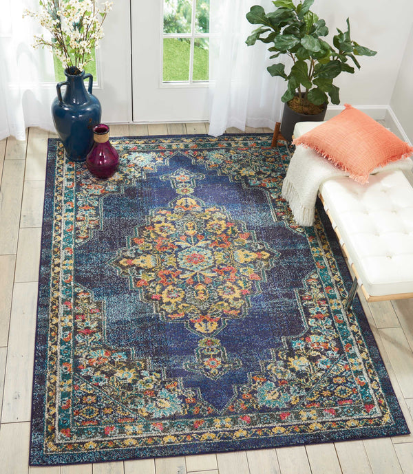 Nourison Clearance Passionate PST01 Navy Rug