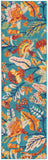nourison allur alr09 turquoise multicolor rug
