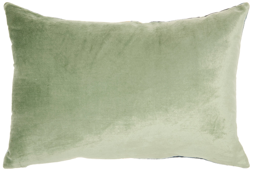 nourison sofia ac229 teal pillow