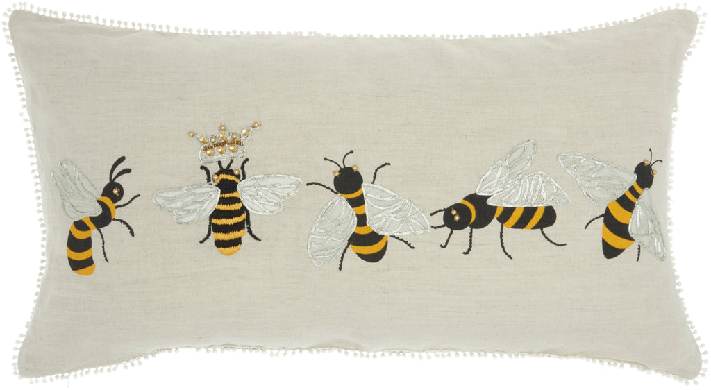 nourison plushlines ch344 multicolor pillow