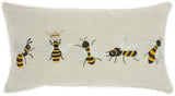 nourison plushlines ch344 multicolor pillow