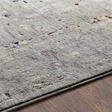 Transitional Surya Rug Co. Presidential Medium Gray Rug | Pale Blue Rugs | Rugs Done Right