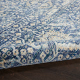 nourison lustrous weave luw03 blue rug