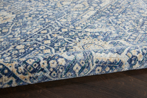 nourison lustrous weave luw03 blue rug