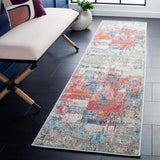 safavieh clearance phoenix phx523q rust blue rug