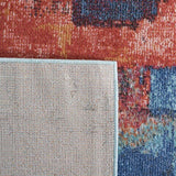 safavieh clearance phoenix phx523q rust blue rug