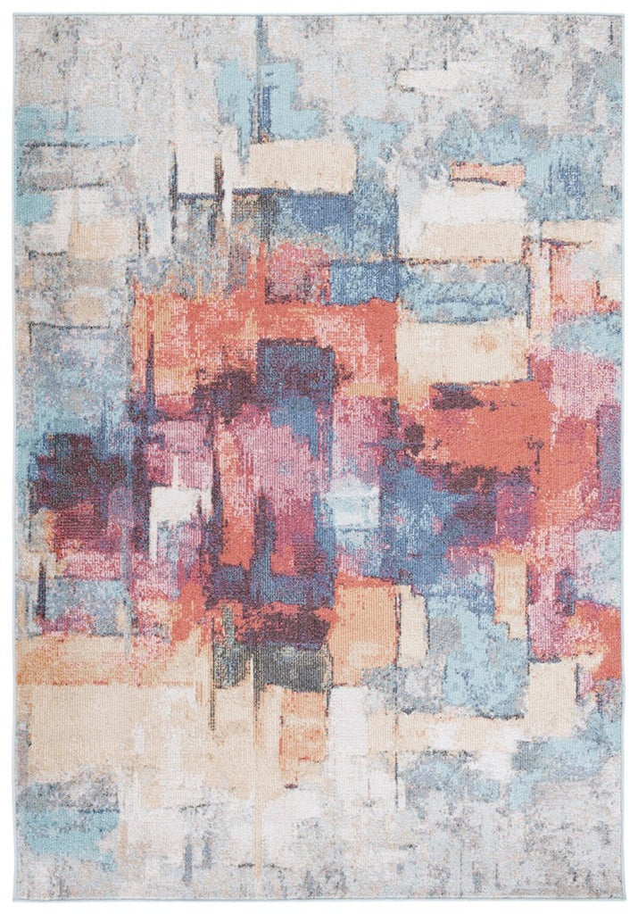 safavieh clearance phoenix phx523q rust blue rug