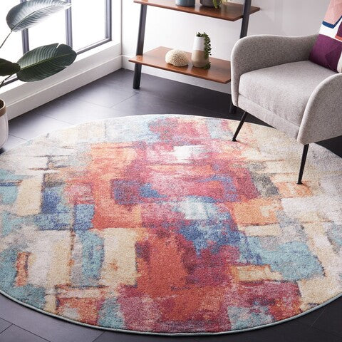 safavieh clearance phoenix phx523q rust blue rug