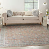 nourison starry nights stn12 blush rug