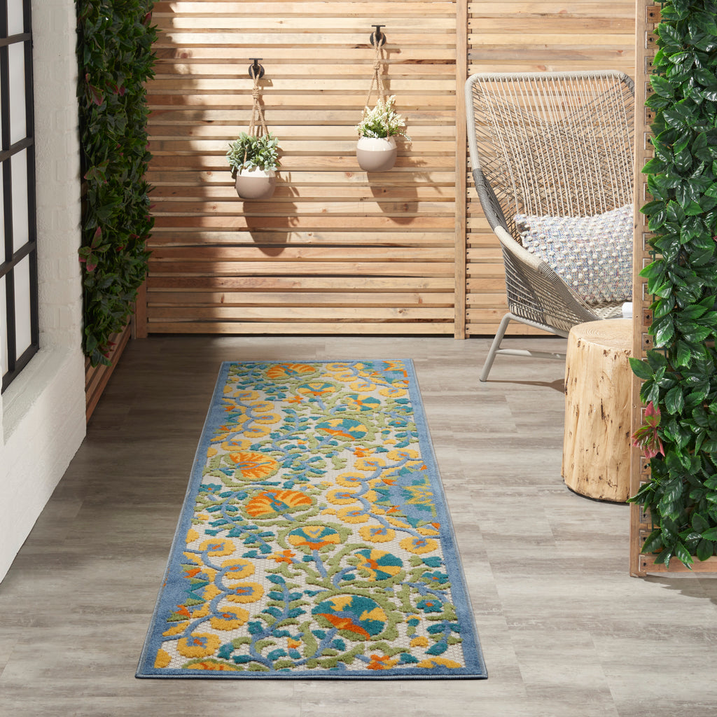 nourison aloha alh22 multicolor rug