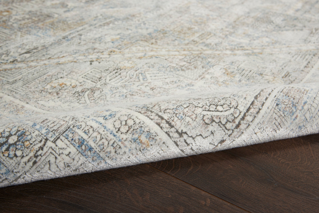 nourison starry nights stn02 cream grey rug