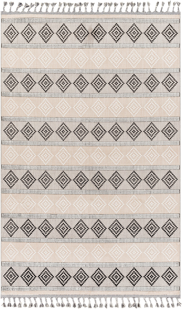 surya palermo plr 2305 light grey rug