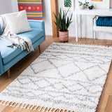 safavieh clearance pro lux shag plx436b ivory rug