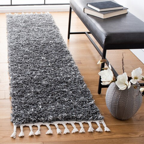 safavieh clearance pro lux shag plx436h dark grey rug