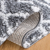 safavieh clearance parma shag pma544h charcoal rug