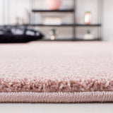 safavieh clearance plain and solid pns320 4406 pink rug