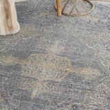 nourison lustrous weave luw04 blue grey rug