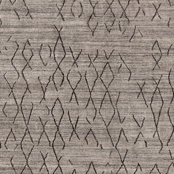 Surya Pokhara Medium Gray Rug | Global Inspired Rugs | Rugs Done Right 